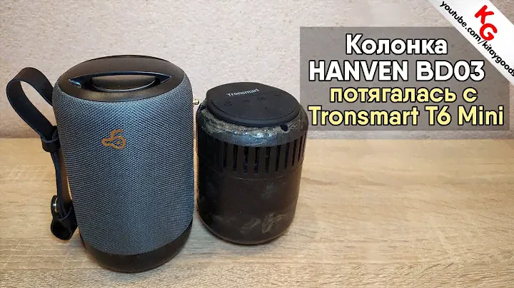 🔊 Колонка Hanven BD03 потягалась с Tronsmart Element T6 Mini.
