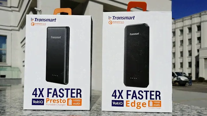 Быстрый обзор Повербанк Tronsmart QC3.0 Edge и Presto 10000mah