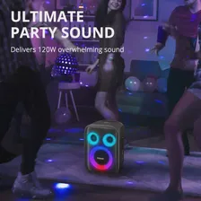 Bluetooth-Колонка Tronsmart Halo 200, 120 Вт, встроенныйпроводной микрофон, гитарный вход, управление через приложение (art.: 3920c23ae0f8a)