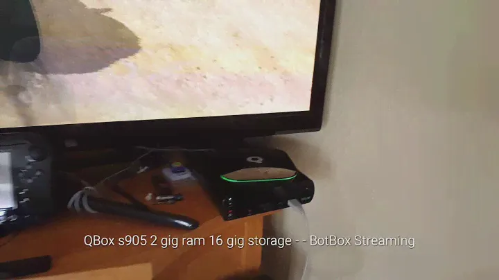 QBOX running a few games with tronsmart mars G01